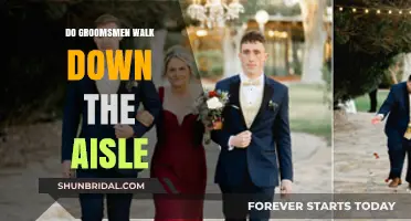 Do Groomsmen Walk Down the Aisle? Wedding Traditions Explained
