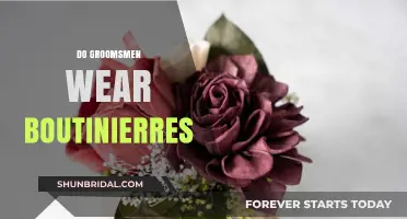Do Groomsmen Wear Boutonnieres? A Guide to Wedding Attire