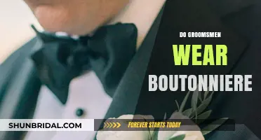 Do Groomsmen Wear Boutonnieres? A Complete Guide to Wedding Florals