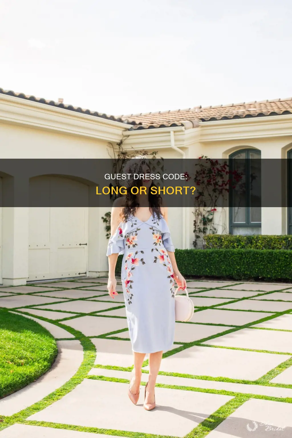 do guest wedding dresses have to be long
