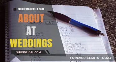 What Wedding Details Truly Matter to Your Guests: Insights Revealed