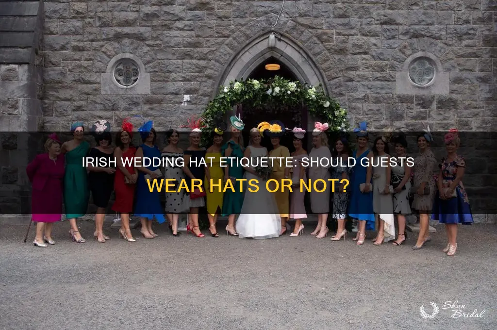 do guests where hats to irish weddings