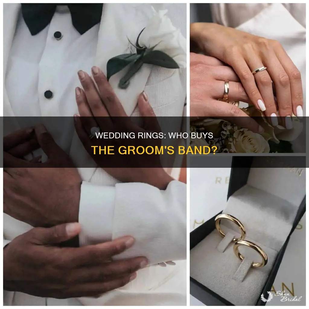 do guys buy their own wedding ring