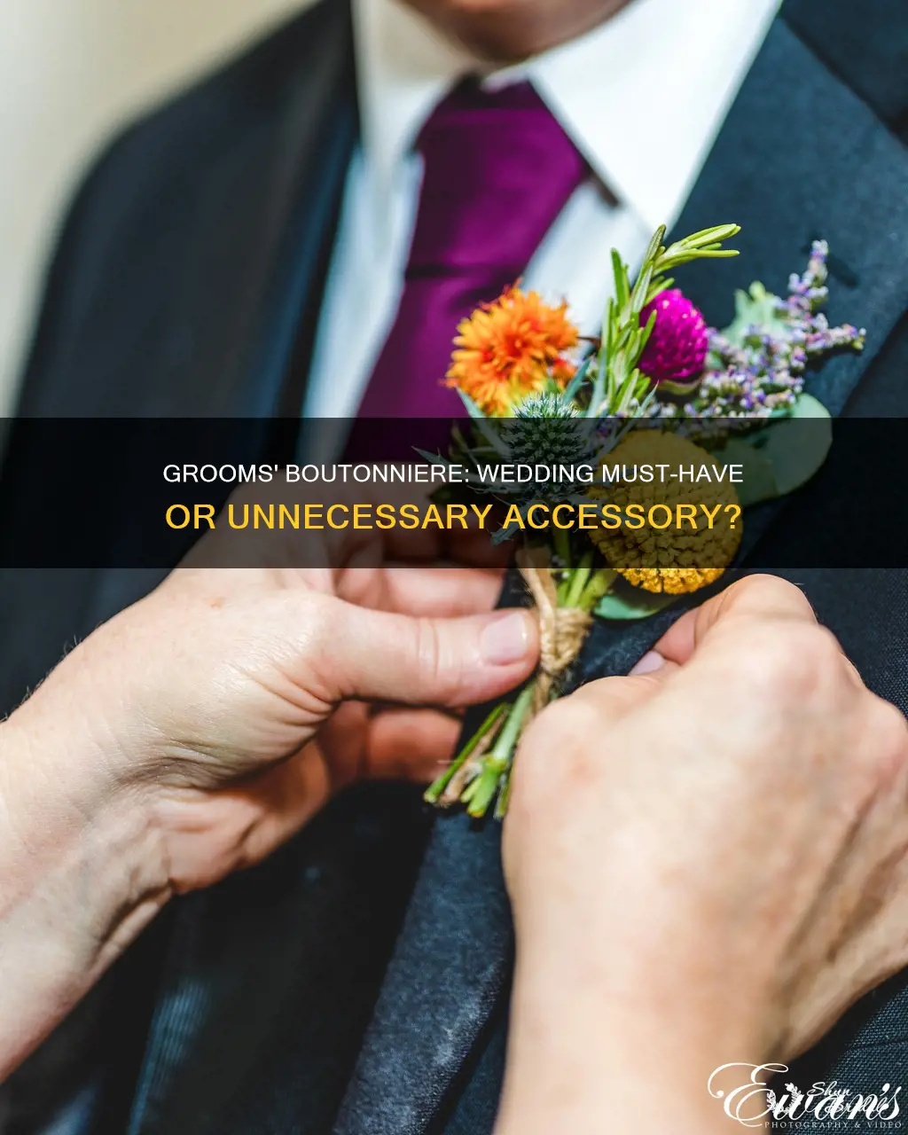 do guys need boutonniere for wedding