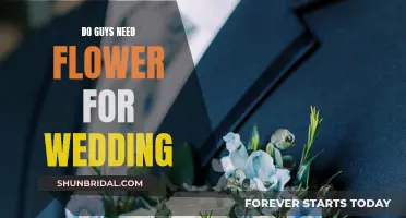 Grooms and Flowers: Wedding Must-Haves for Guys