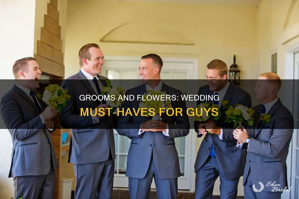 do guys need flower for wedding