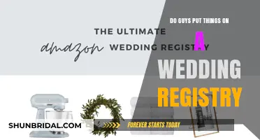 Groom's Guide: Wedding Registry Ideas for Guys