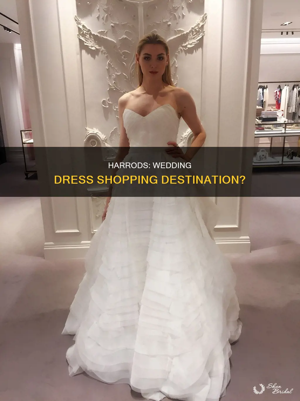 do harrods sell wedding dresses