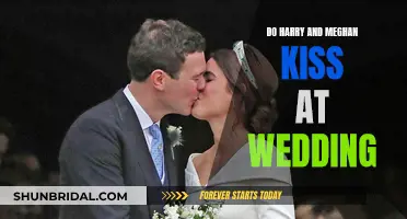 Harry and Meghan's Wedding Kiss