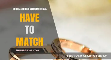 Customizing Wedding Rings: His and Hers Matching Bands