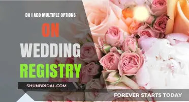 How to Offer Wedding Guests Registry Options
