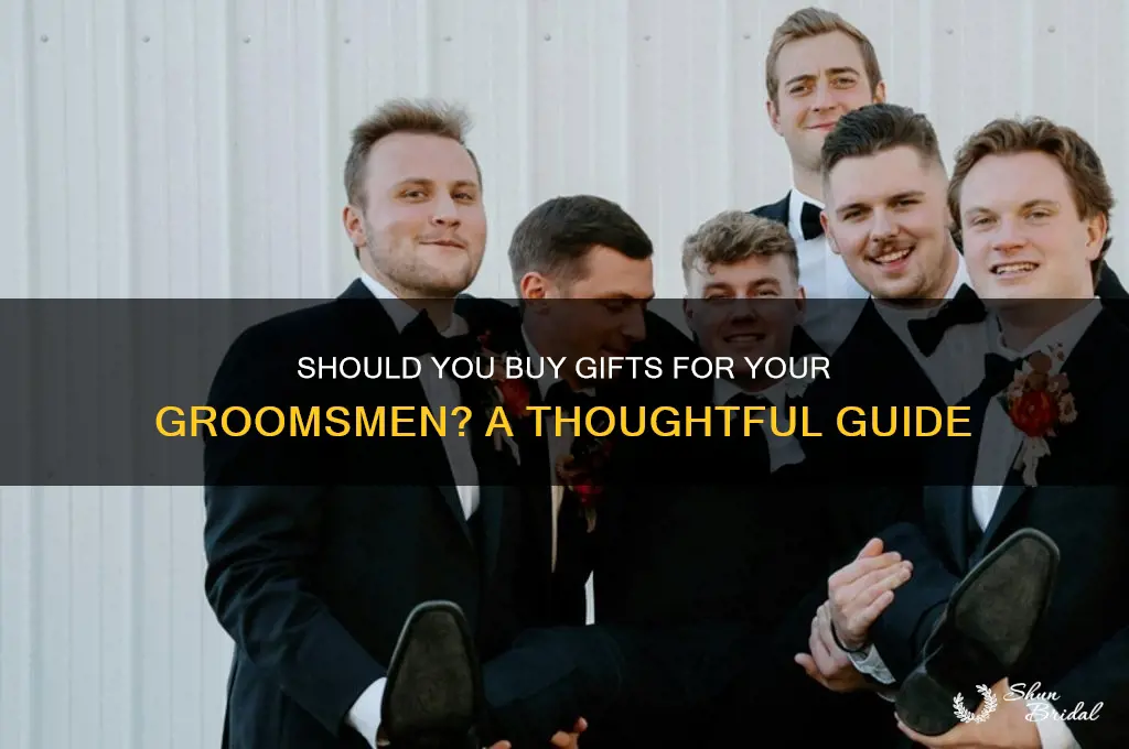 do i buy a gift for my groomsmen