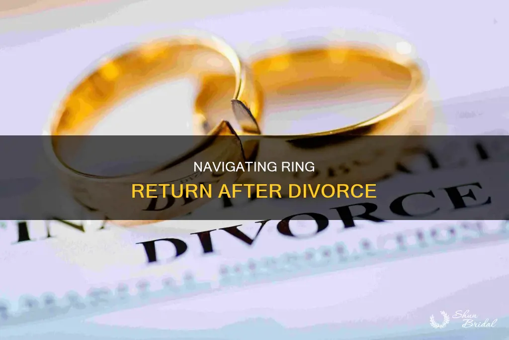 do I get wedding ring back after divorce