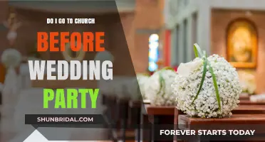 Should You Attend Church Before Your Wedding Reception? A Guide