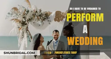 Can Anyone Officiate a Wedding?