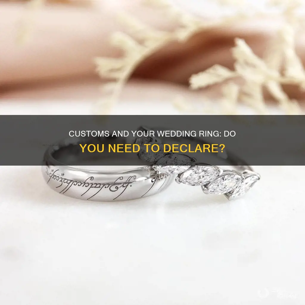 do I have to declare wedding ring dubai