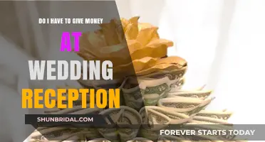 Etiquette of Giving Money at Wedding Receptions