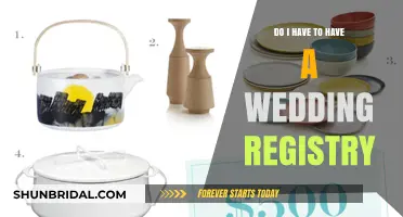 Creating a Wedding Registry: Is It Necessary?