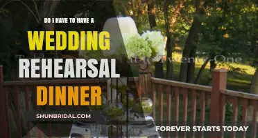 Planning a Wedding Rehearsal Dinner: Is It Necessary?