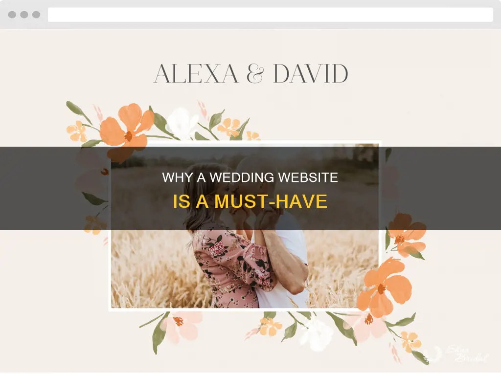 do I have to make a wedding website