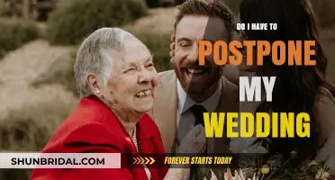 Navigating Wedding Plans: To Postpone or Not?