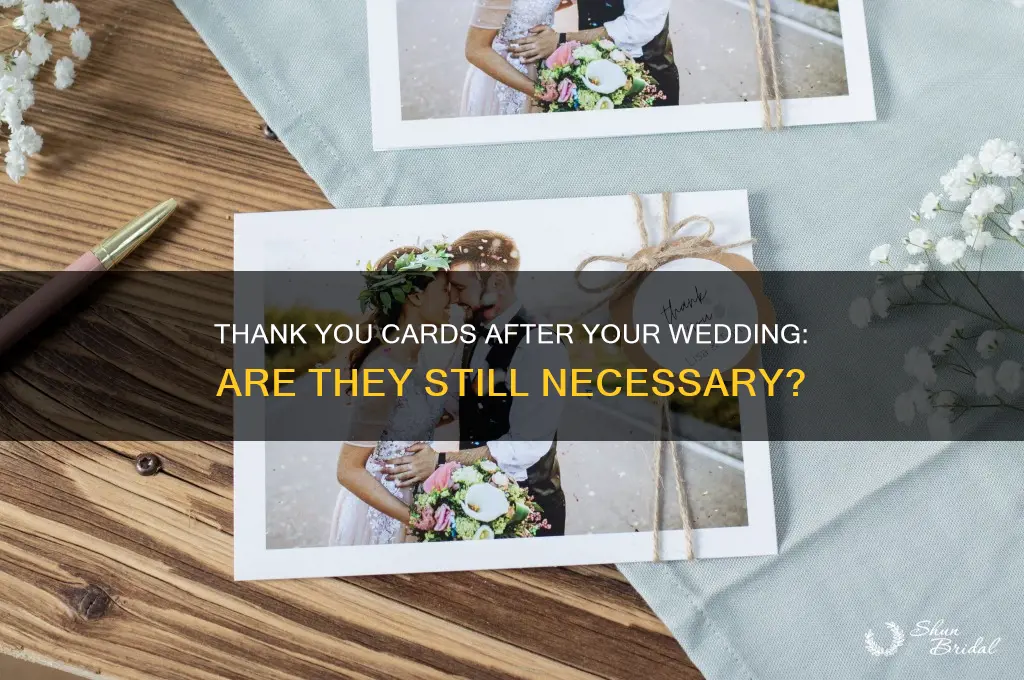 do I have to send thank you cards after wedding