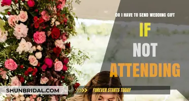 Skipping the Wedding? Gift Etiquette When You Can't Attend