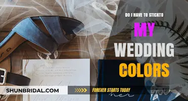Breaking Free: Must You Stick to Your Wedding Colors?