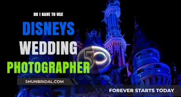 Disney Wedding Photographer: Is It a Must?