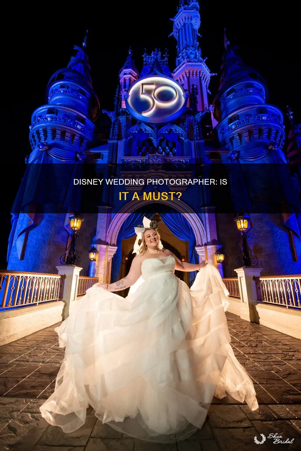 do I have to use disneys wedding photographer