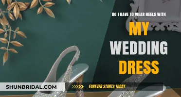 Heels or Flats: Styling Your Wedding Dress Comfortably
