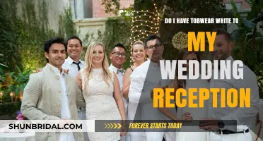 White Wedding Reception: To Wear or Not to Wear?