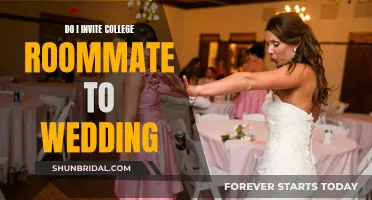 Should You Invite Your College Roommate to Your Wedding?