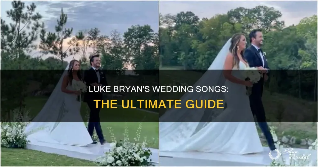 do I luke bryan wedding song