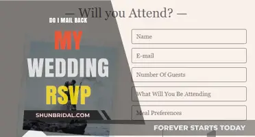 Mailing Wedding RSVPs: What's the Proper Etiquette?