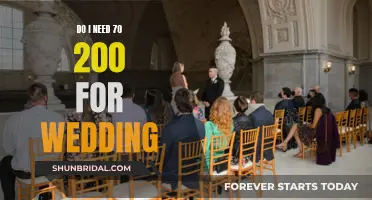 Planning a Wedding: Is 70-200mm Lens Enough?