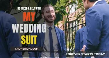 Choosing a Belt for Your Wedding Suit: Do You Need One?