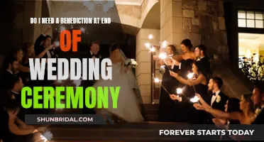 The Significance of Wedding Benedictions: Necessary Conclusion?
