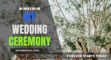 Creating a Bio for Your Wedding: Should You or Shouldn't You?