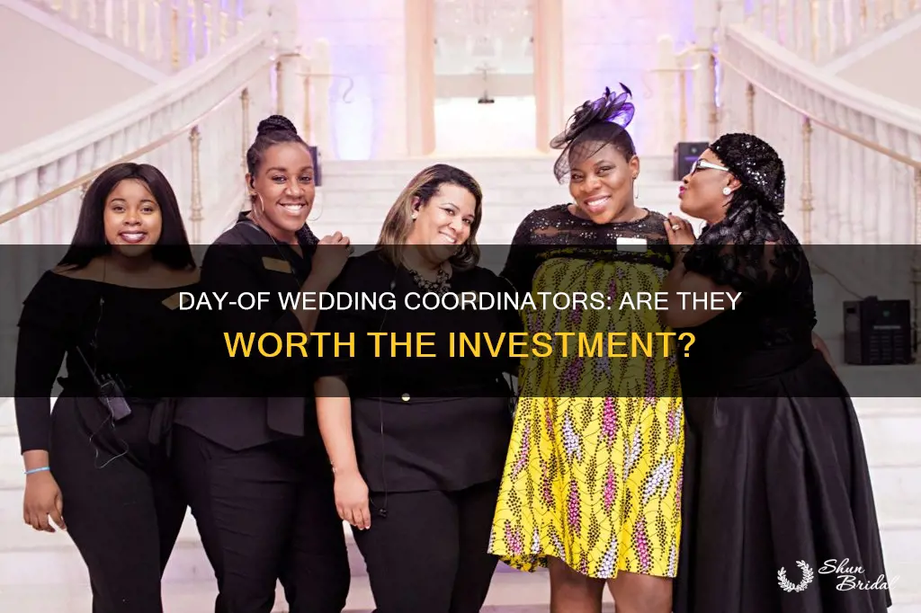 do I need a day of cordinator for my wedding