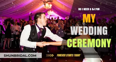Should You Hire a DJ for Your Wedding Ceremony? Pros & Cons