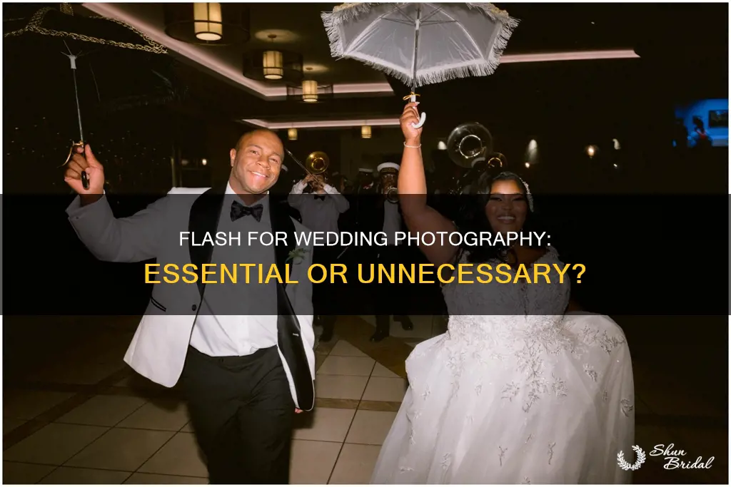 do I need a flash for wedding photography