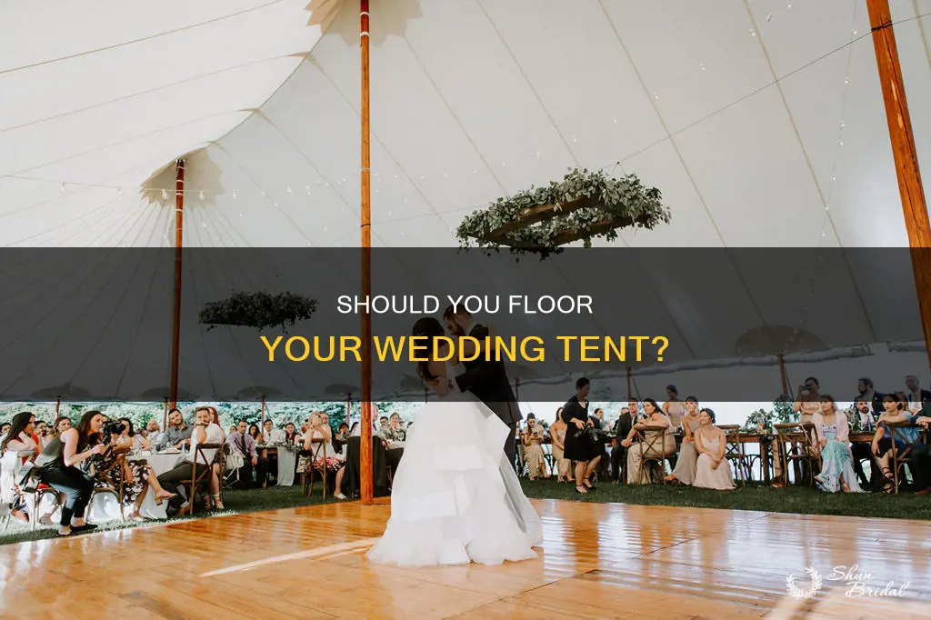 do I need a floor for my wedding tent