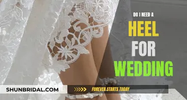 Heels or Flats: Choosing the Right Wedding Shoes