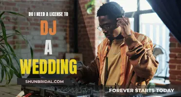 License Requirement for Wedding DJs: What You Need to Know