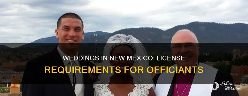 do I need a license to perform weddings in nm
