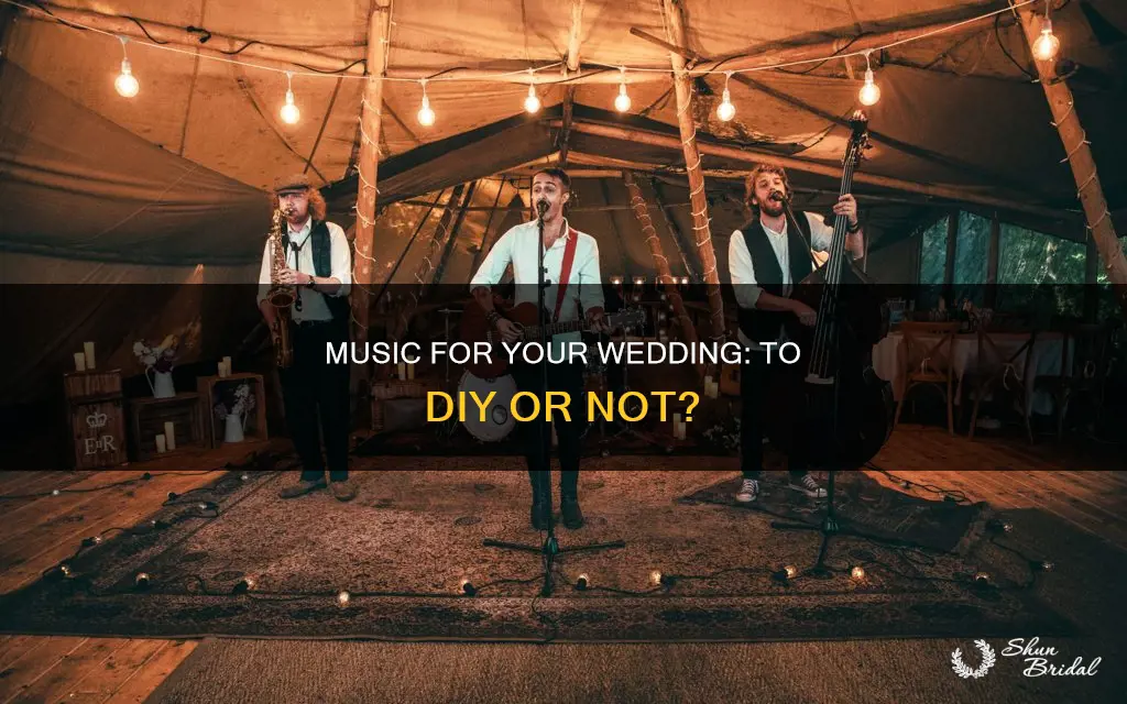 do I need a music person for my wedding