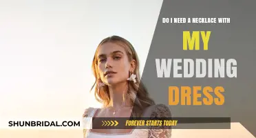 Necklace with a Wedding Dress: Do or Don't?