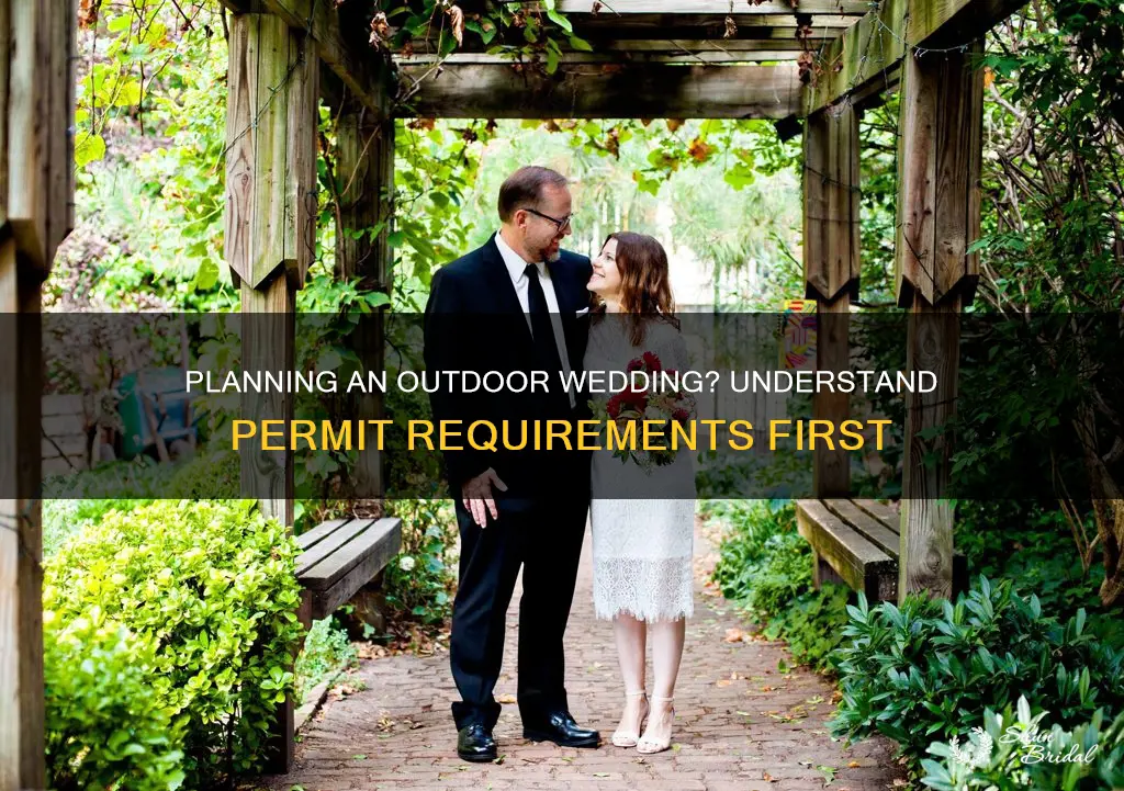 do I need a permit for an outdoor wedding