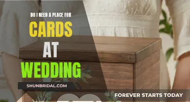 Card Station Necessity for Weddings: Yes or No?